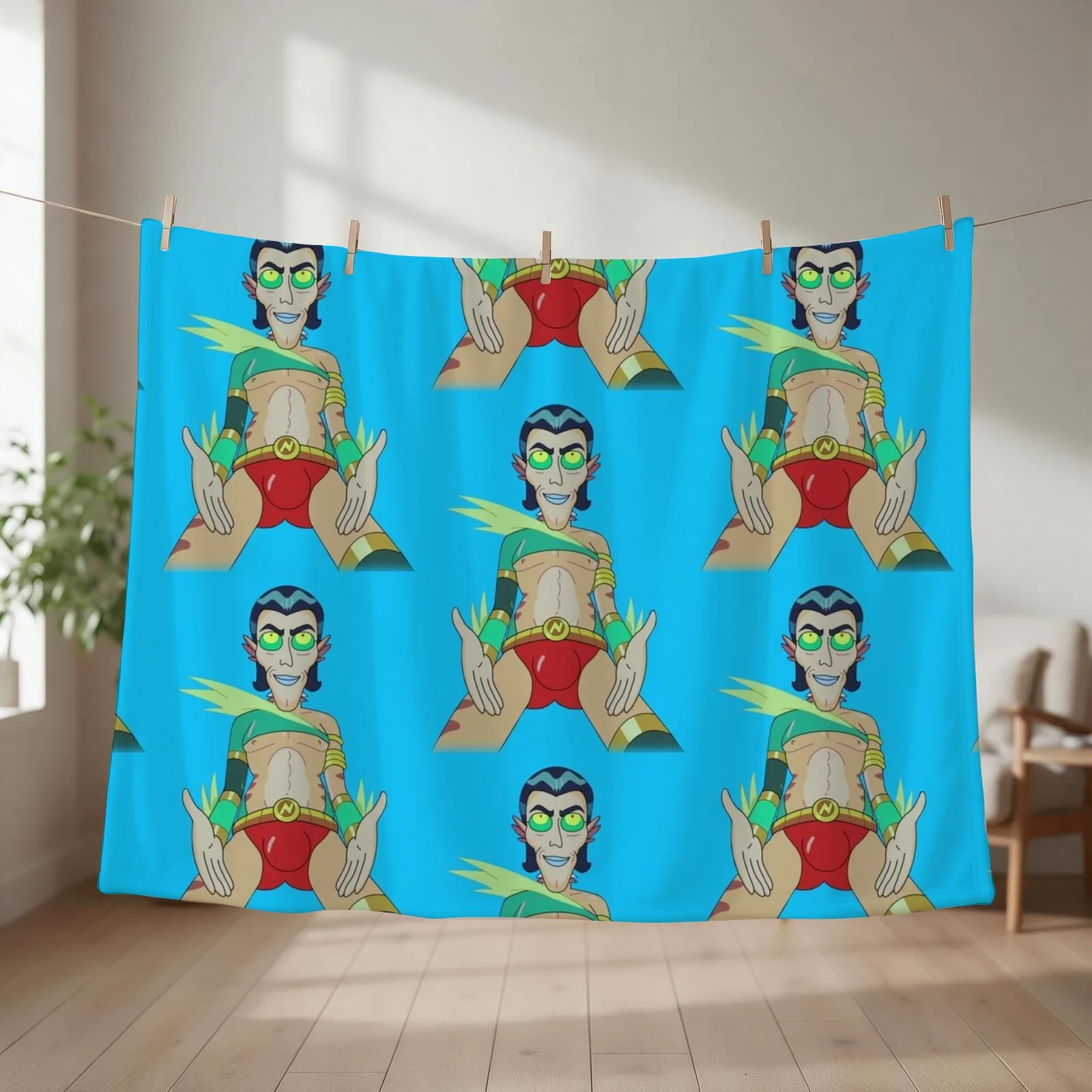 Mr Nimbus Throw Blanket