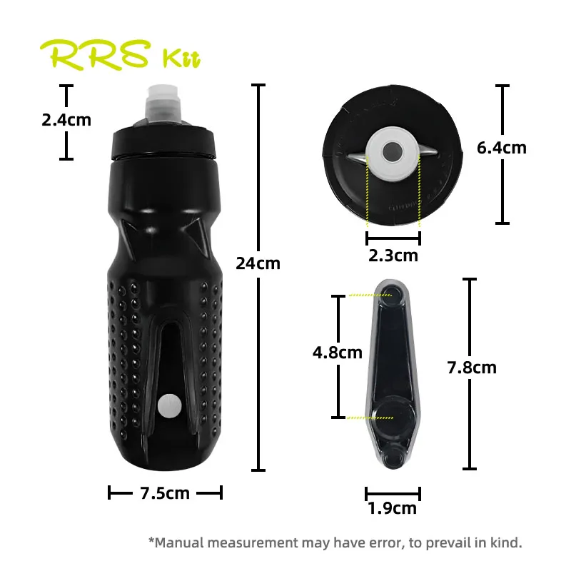 New Magnetic Suction Biking Water Bottle For MTB Road Bicycle Outdoor Portable Large Capacity 710ml Sports Water Bottle