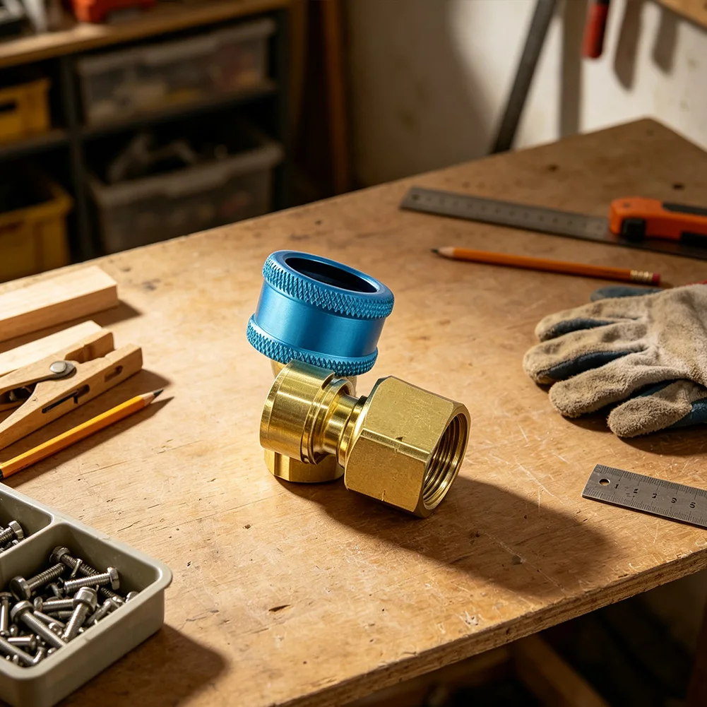 Gas Appliance Connector Brass Gas Fitting For Everyday Use Enhance Operational Safety Efficient Installation Design