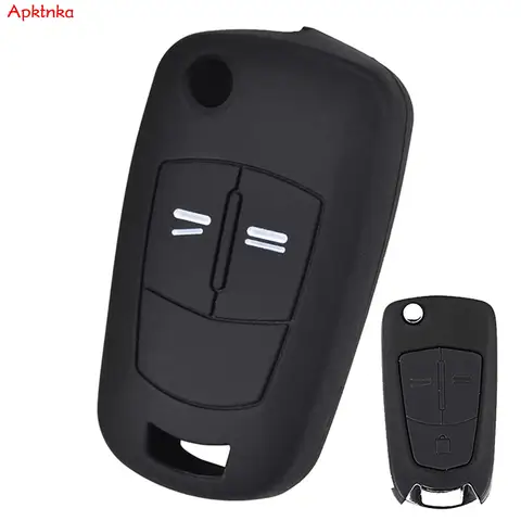 Силиконовый чехол для дистанционного ключа, чехол для Vauxhall/Opel Corsa Astra Vectra Tigra Zafira Signum Combo Meriva, автомобильные аксессуары