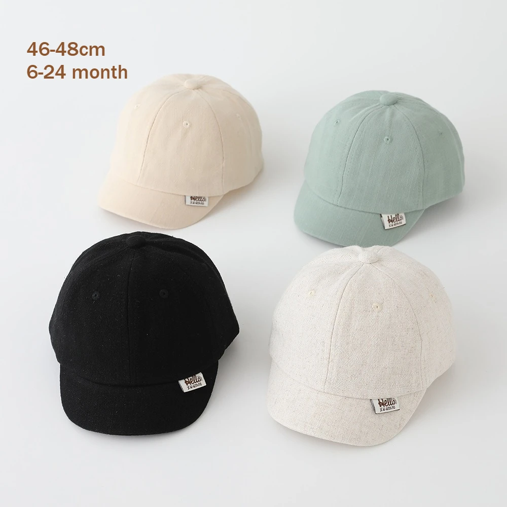 

Baby Baseball Caps 46-48cm 6-24 Month Summer Casual Hat Sun Visor for Toddler Infant Boys Girls Cute Cartoon Adjustable