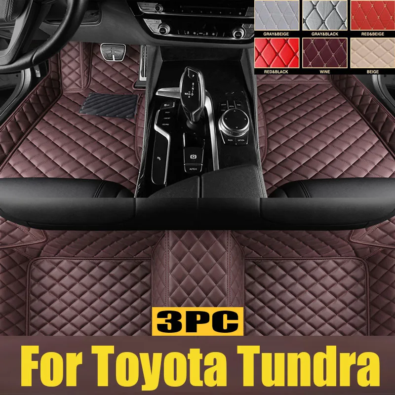 

Custom TPE Car Floor Mats For Toyota Tundra 2022-2023 Auto Waterproof Carpet Interior trunk mat