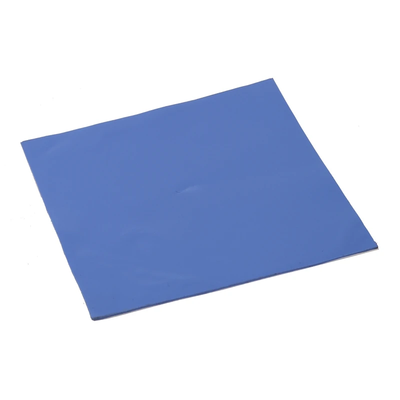 2X New GPU CPU Heatsink Cooling Conductive Silicone Pad 100Mm X 100Mm X 1Mm Thermal Pad High Quality