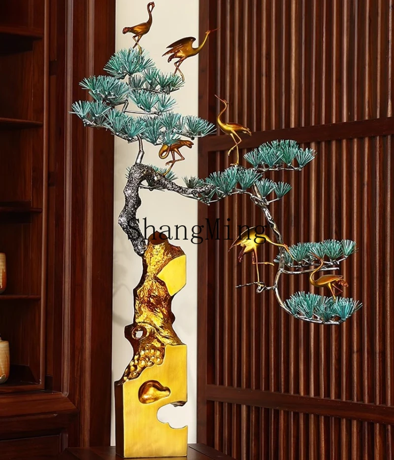 

LXY home decoration copper floor ornament lucky office decoration