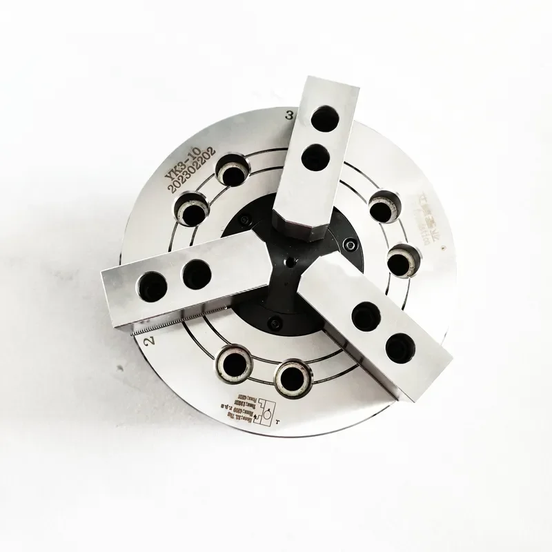 Hot Selling Solid 5 6 8 10 12 Inches Cnc Power Chuck 3 Jaw Hydraulic Lathe Chuck