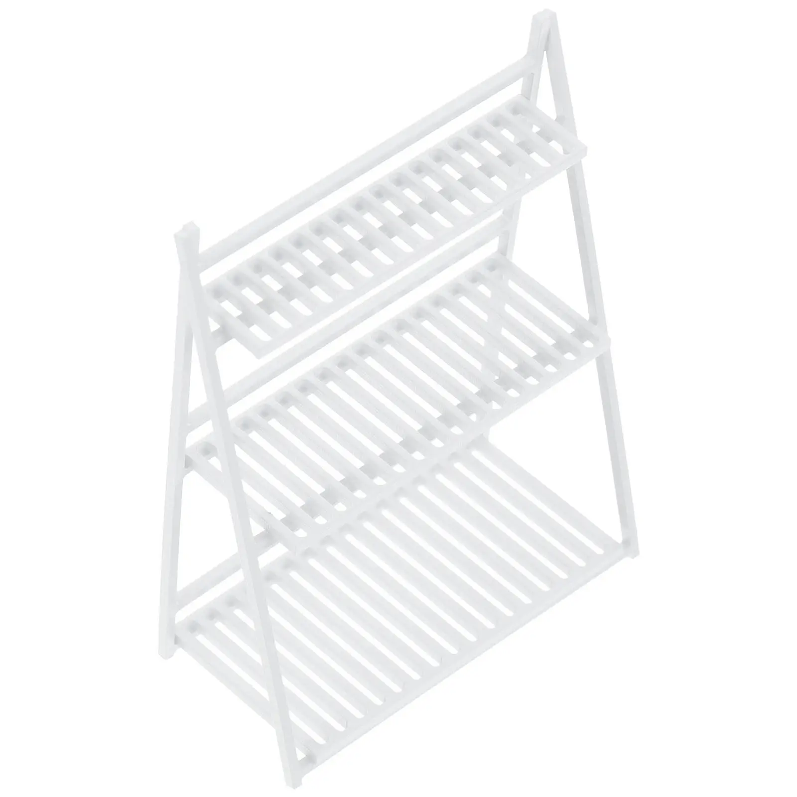 

Миниатюрная подставка для цветов из АБС-пластика, декоративная мини-полка, яркая миниатюрная подставка для хранения, аксессуары для балконной мебели, маленькая подставка