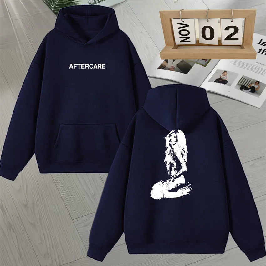 Hot sale Tate McRae Aesthetic Graphic Streetwear Sweatshirt Long sleeve Men Women Fleece Loose Pullover Unisex vintage Pullover