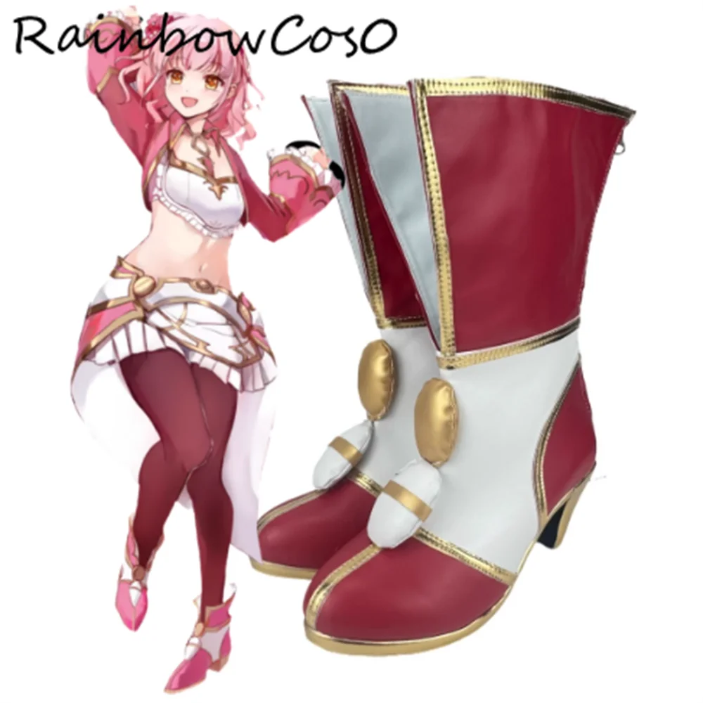 

Lulu Wand of Fortune Cosplay Shoes Boots Game Anime Party Halloween RainbowCos0 W5404