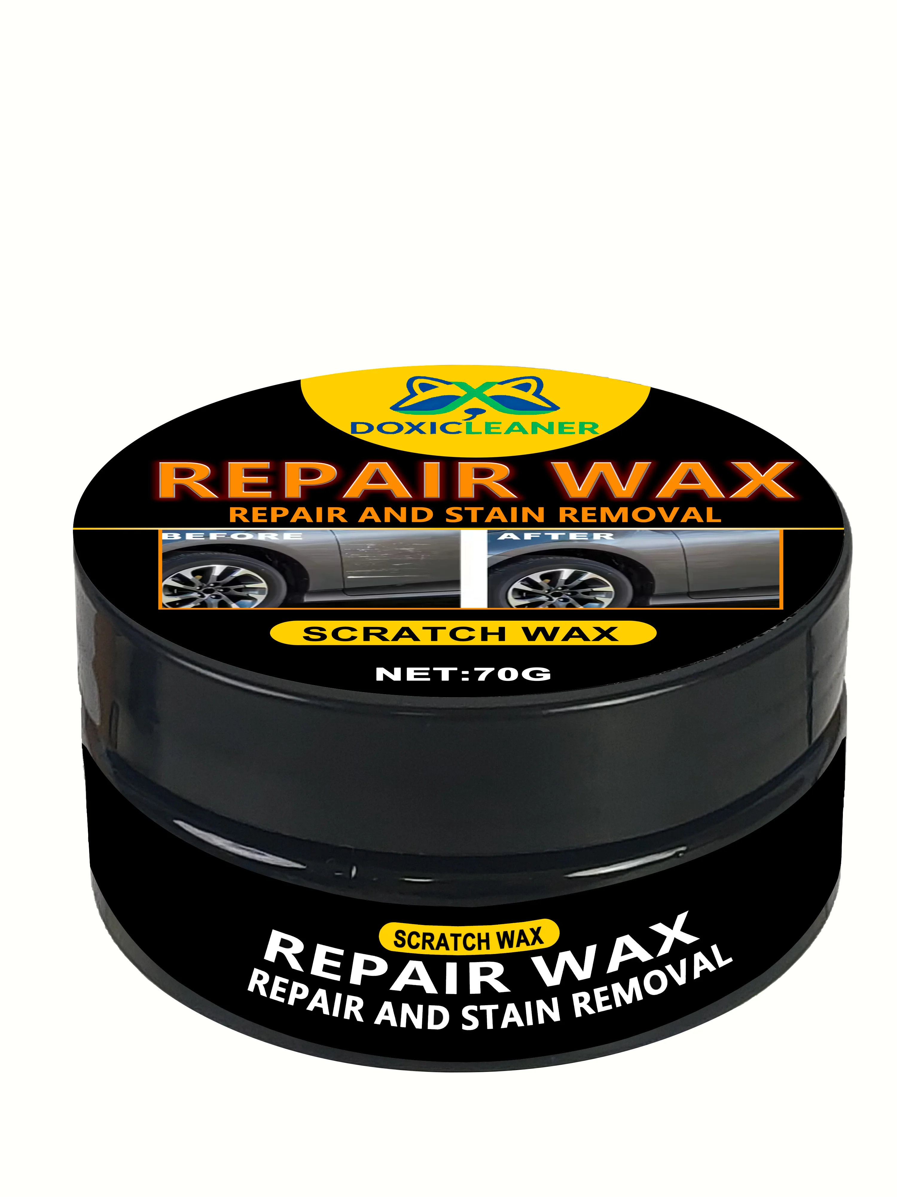 معجون إصلاح الإطارات والبلاستيك - يزيل الخدوش/الأكسدة، ويعيد اللمعان للإطارات/التقليم مع حماية من الأشعة فوق البنفسجية، وإصلاح 5 دقائق #4