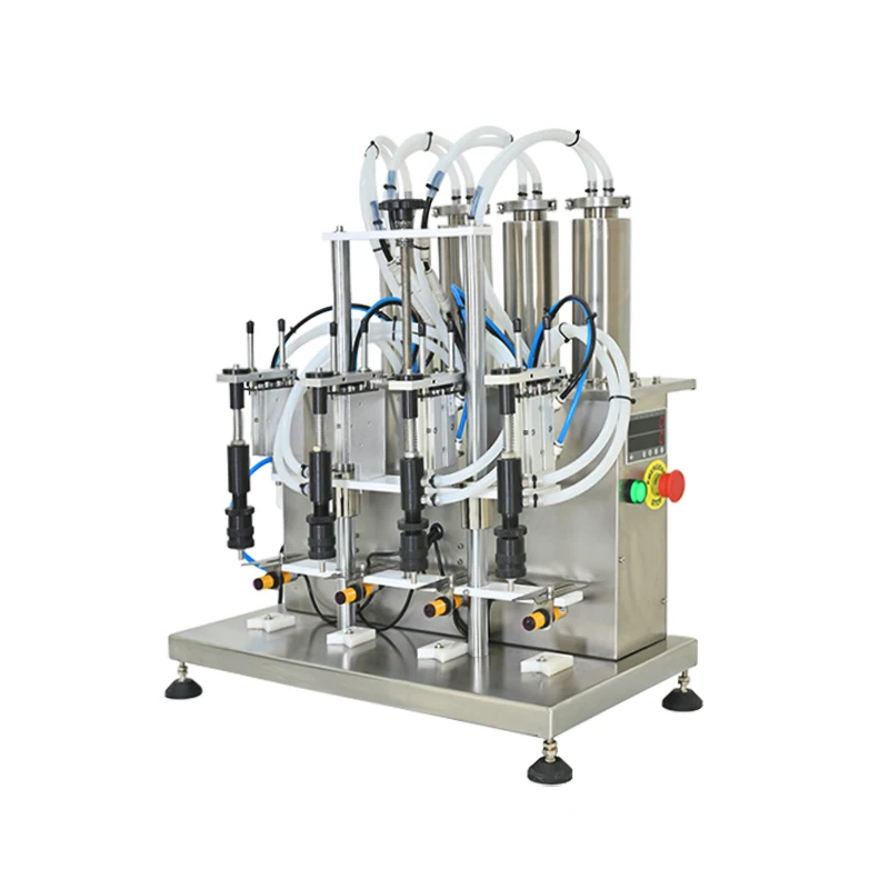 2025 Latest Desktop 4 Nozzle Small Dropper Perfume Liquid Vacuum Filler For Accurate Filling