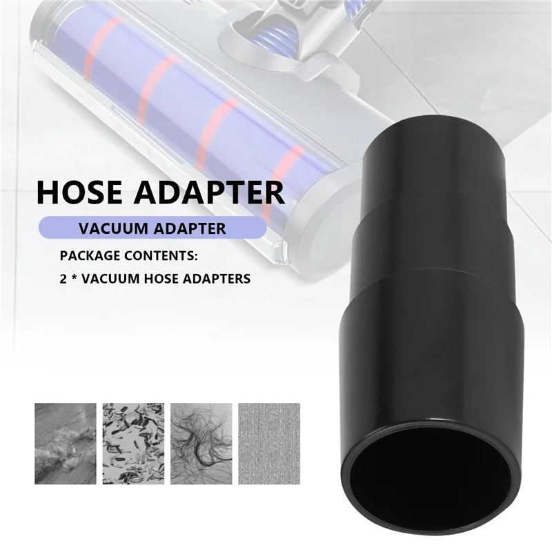 

-A90P 2 Pieces Vacuum Hose Adapter Cleaner Hose Universal Adapter Converter, 32Mm 35Mm 40Mm Hose Reducer For Most Vacuum