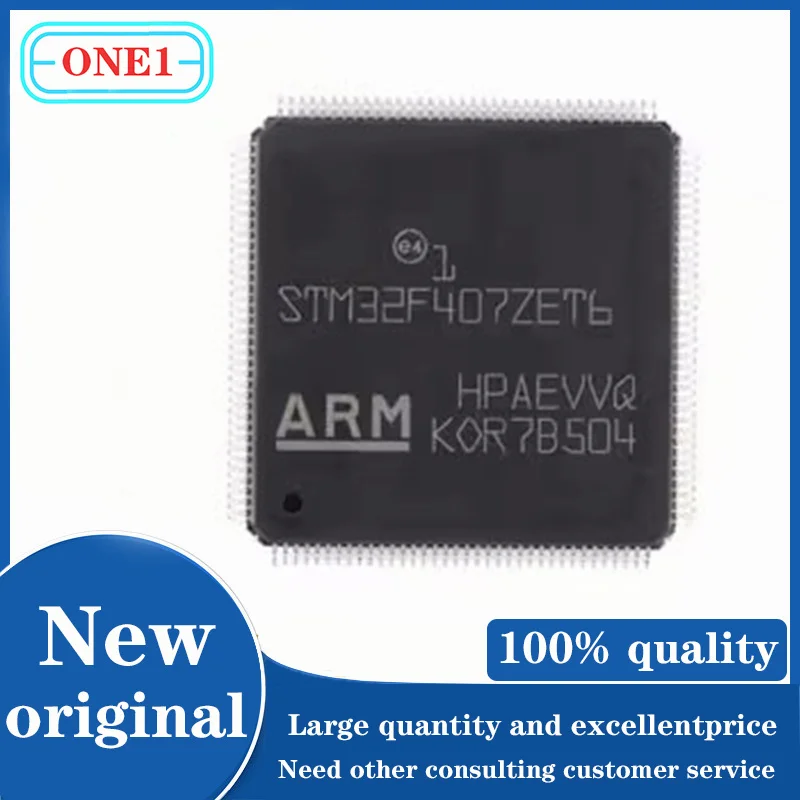 

1 шт./лот новый оригинальный STM32F407ZET6 STM32F407 IC MCU 32BIT 512KB FLASH 144LQFP