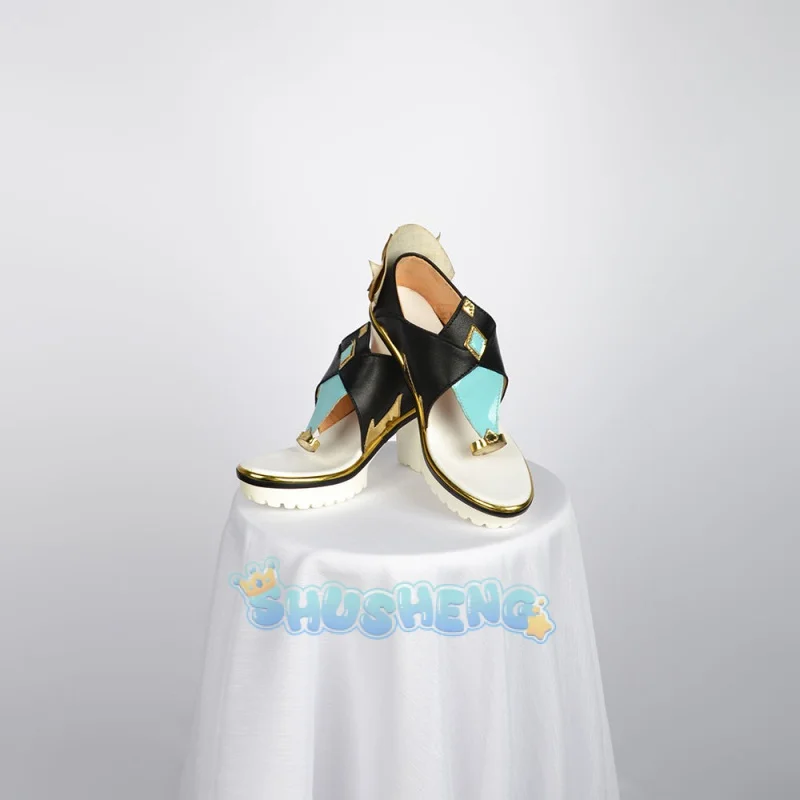 Genshin تأثير تأثيري الأحذية ، شخصية لعبة أنيمي ، Shenhe