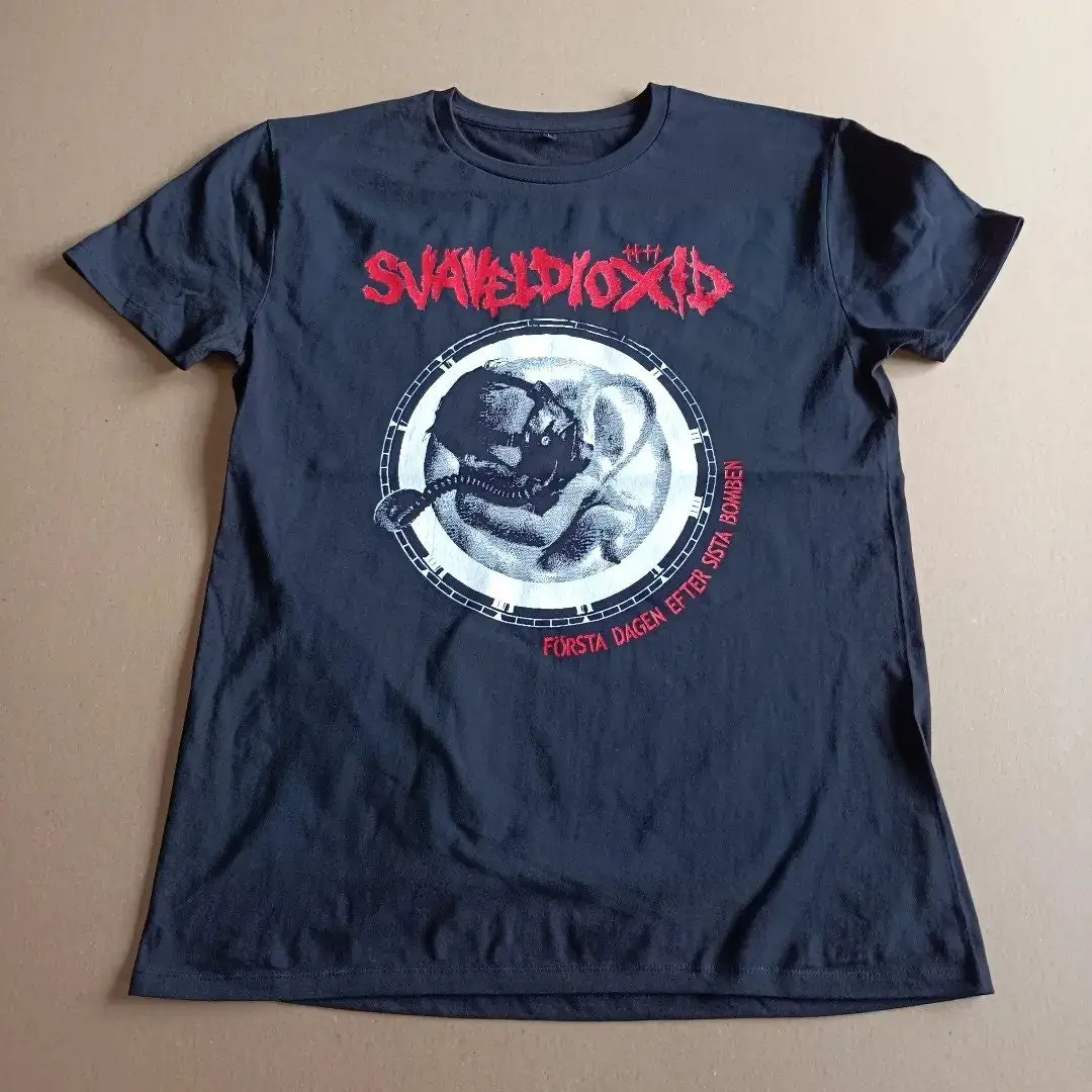 Svaveldioxid F Rsta Sweden D Beat Crust Punk Merch T Shirt