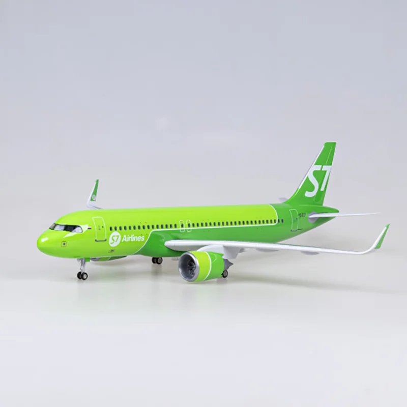 47CM 1/80 Airplane A320NEO A320 NEO Siberia S7 Airlines Model Toy