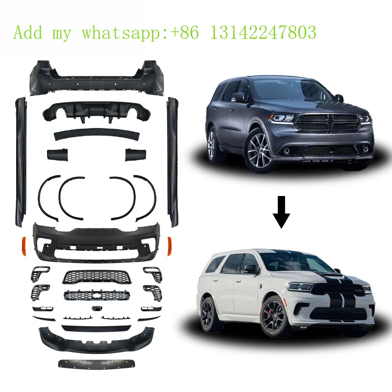 

Bodykit for (2011-2020) Front/Rear Bumper-New High Quality Replacement with Universal Fitment