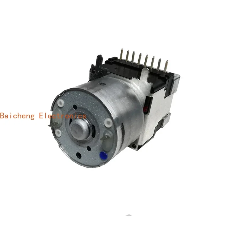 5PCS Imported motor driven potentiometer RK16812MG098, double connected and double connected B100K with tap 25F