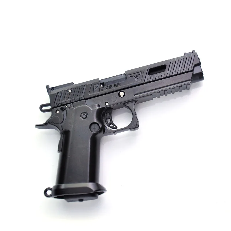 1:3 Alloy Empire's New G34tti Battle Master Gun Model, Pop-out Shell, Detachable Keychain, Perfect Gift for Men.