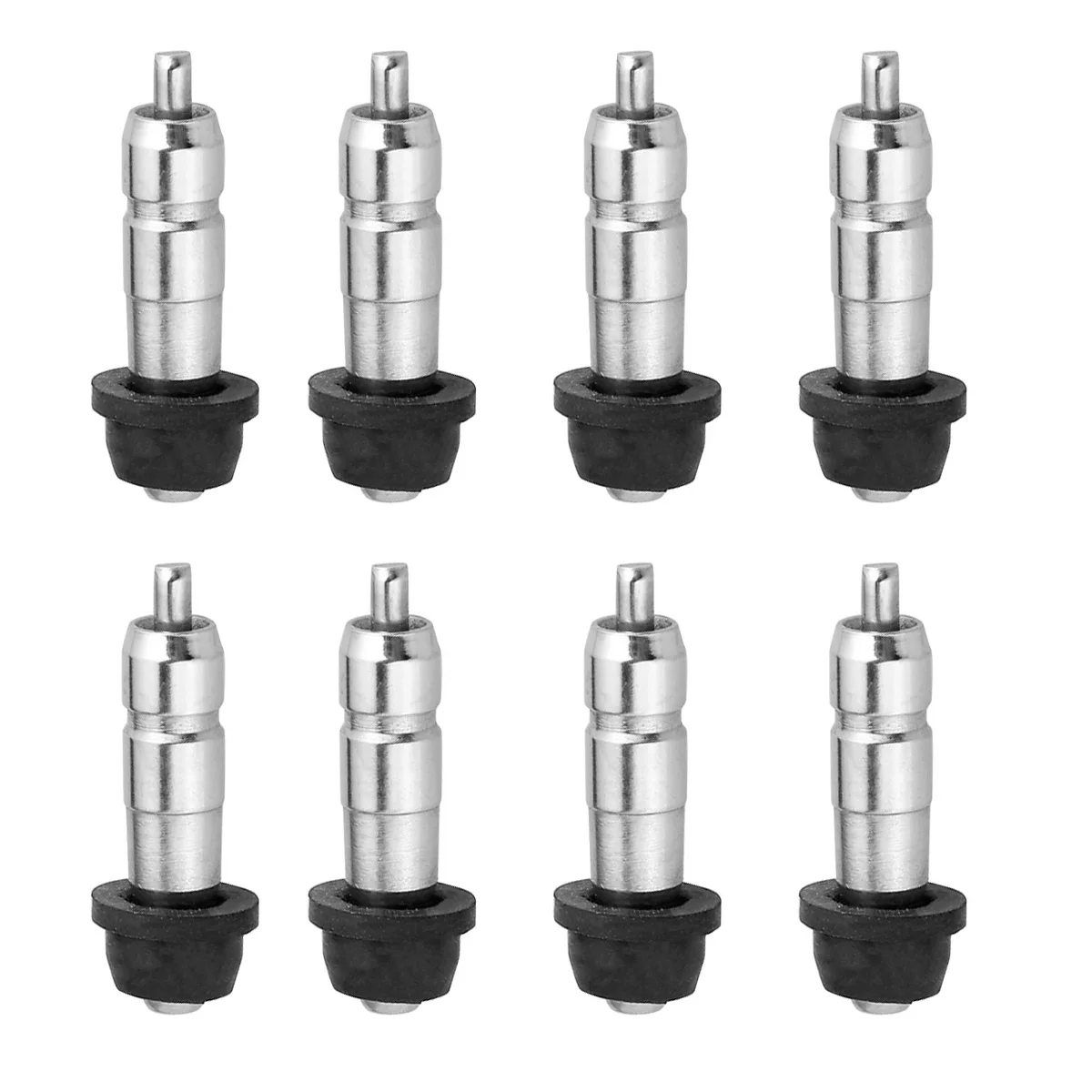

8Pcs Stainless Steel Chicken Drinker Fountain Durable Plastic Waterer for Poultry Farms Clean Healthy Watering System