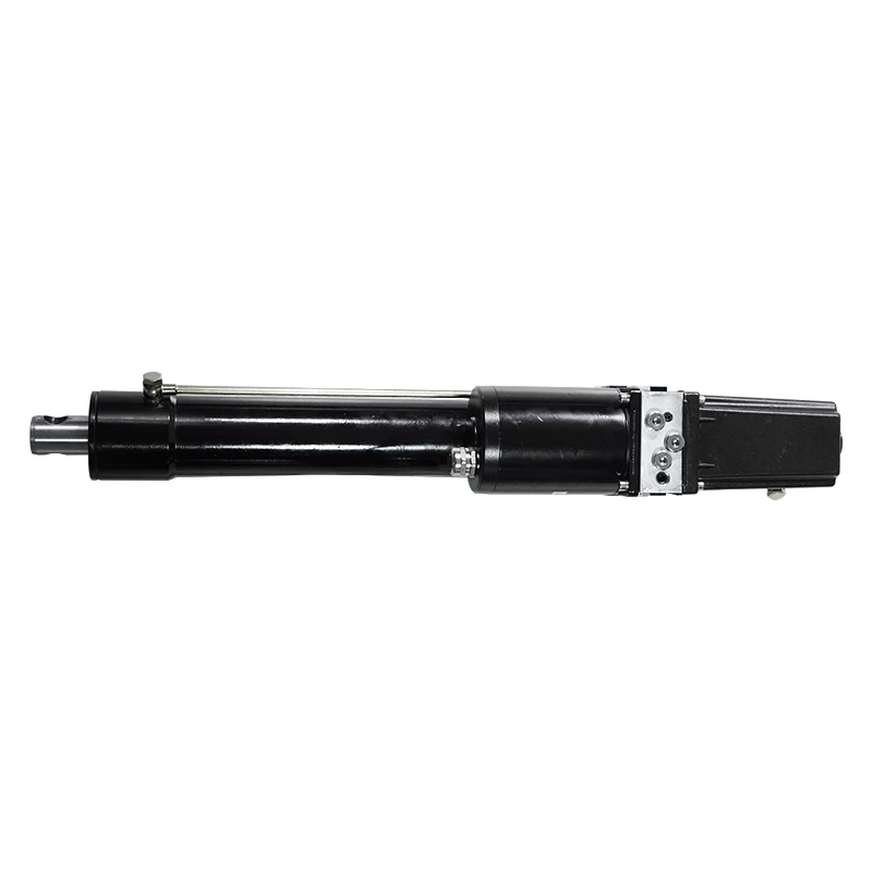 New 800w 450mm Stroke 24v/48v Dc Electro Hydraulic Cylinder Dc Hydraulic Push Rod Linear Actuator view 5