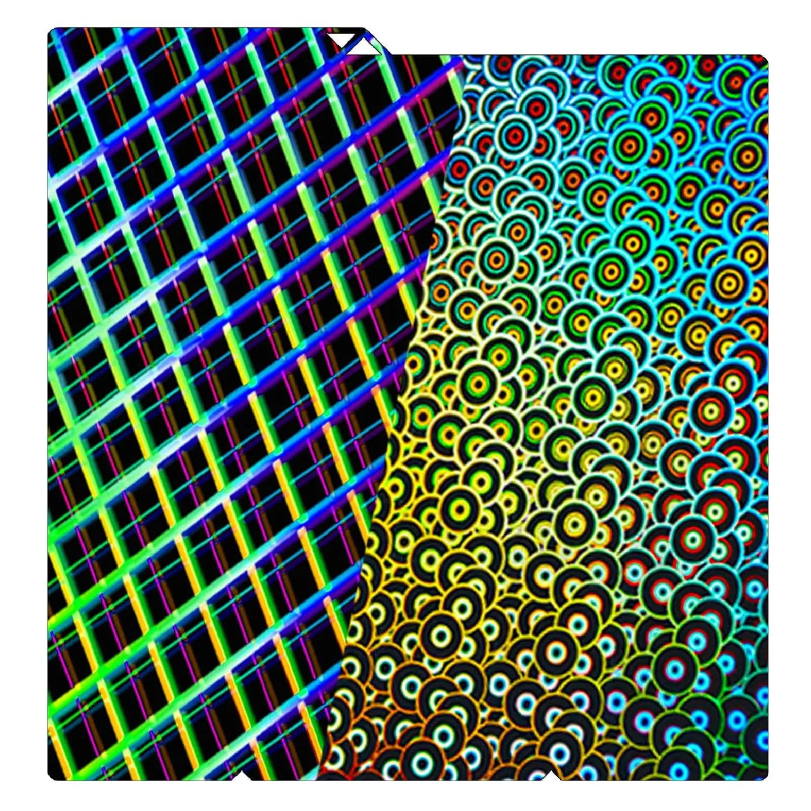 

Двусторонняя гибкая гибкая печатная пластина PEK Kaleidoscope H5H Sky Net 264x276 мм для 3D-принтеров Kobra S1/Combo/ACE Pro FDM