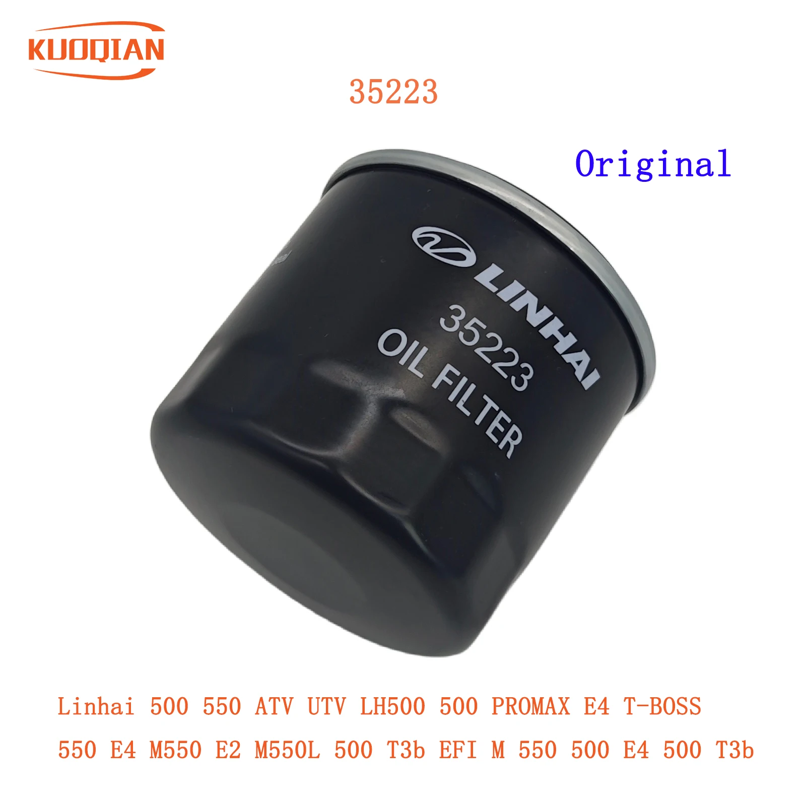 Filtro de aceite original 35223 para Linhai 500 550 ATV UTV LH500 500 PROMAX E4 T-BOSS 550 E4 M550 E2 M550L 500 T3b EFI M 550 500 E4