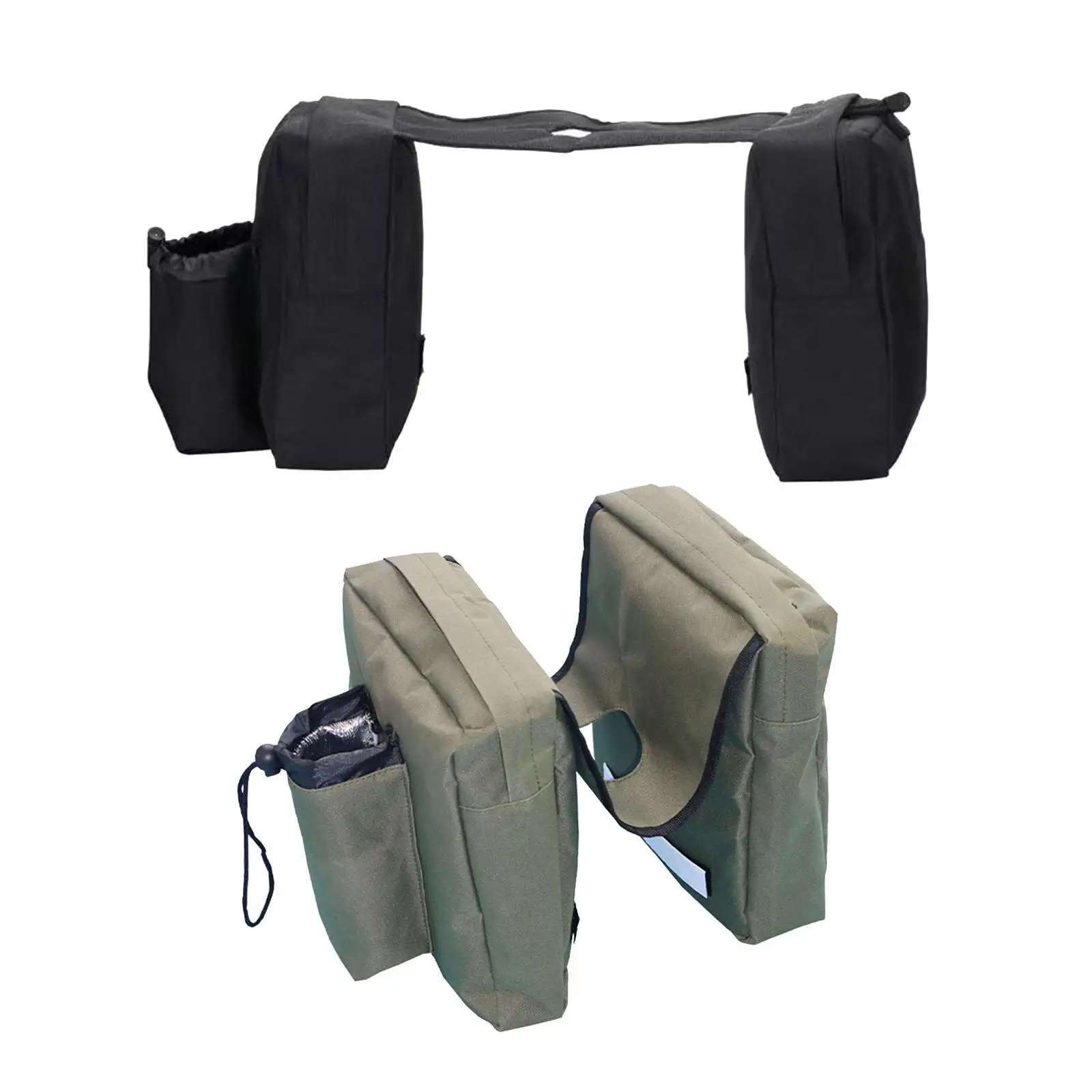 Generic ATV Tank Bag حقيبة تخزين سهلة التركيب، ملحقات حقيبة السرج للدراجات النارية على الجليد والدراجات النارية