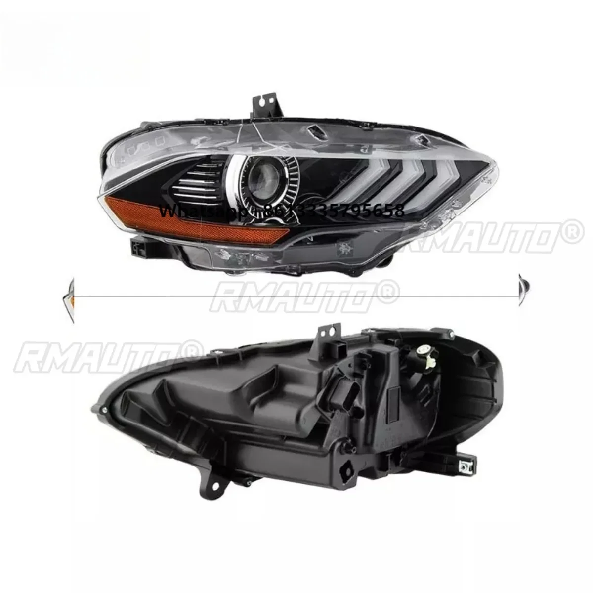 

For Ford Mustang 2018-2021 LED Fog lamp Daytime Running Light Waterproof Fog Lamp Car Headlight Assembly 4263856642
