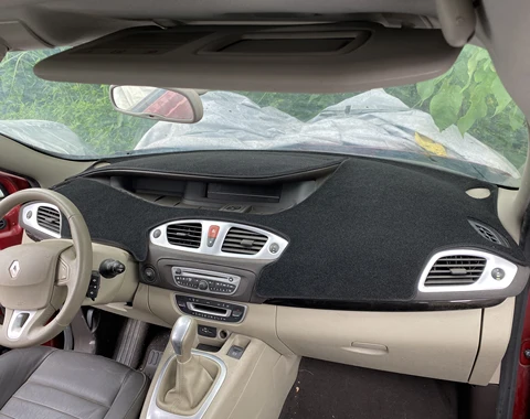 Накидка на приборную панель для Renault Scenic 2011-2013, накидка с солнцезащитным козырьком, коврик