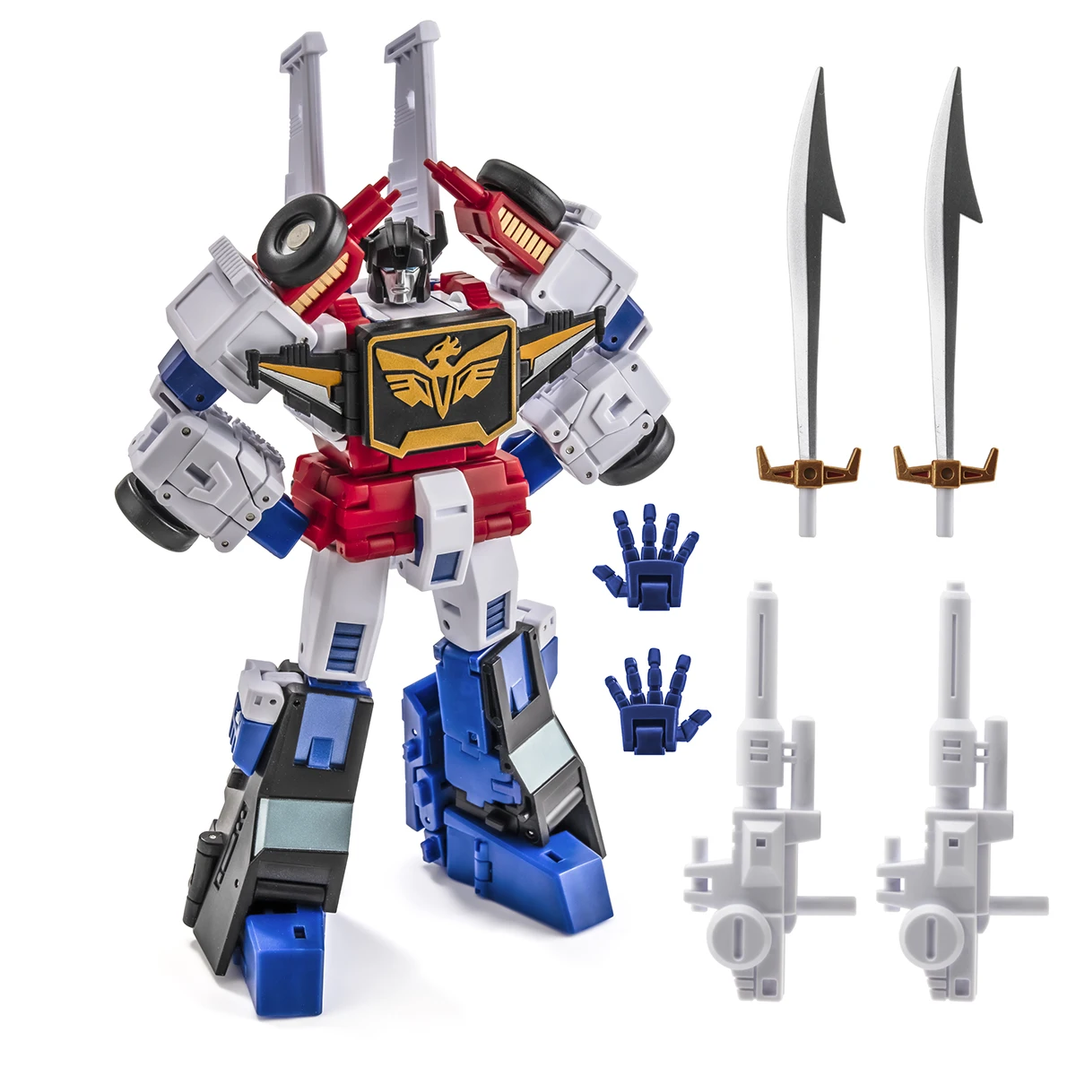 

Newage NA H74J Hexatron (Six-Changer) - G1 Animation Style Transformable Toy Robot - Pocket-Scale