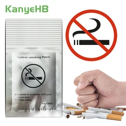 70pcs=14bags Quit Smoking Patch Herbal Smoking Cessation Patches Smoke Control Medical Plasters Suppress Smoking Desire A444