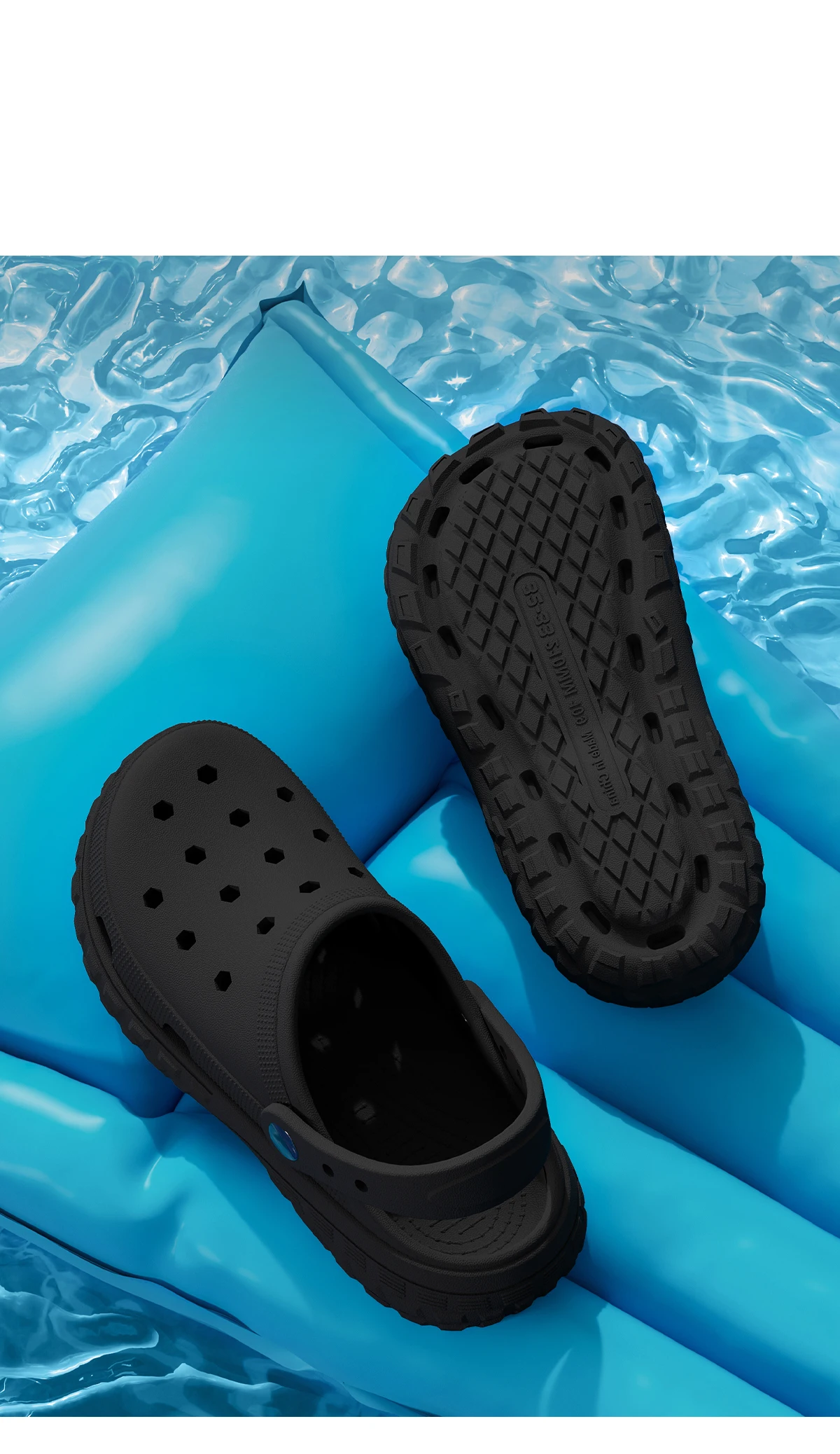 EVA Unisex Lochschuhe Strand Dicker Boden Outdoor Hausschuhe Bequeme atmungsaktive Hausschuhe – Detail 12