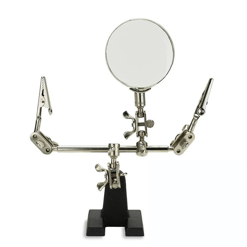 Universal Clamp Form Magnifying Glass Desktop Magnifier Phone Repair Platform Station Holder Soldering Repair Tool