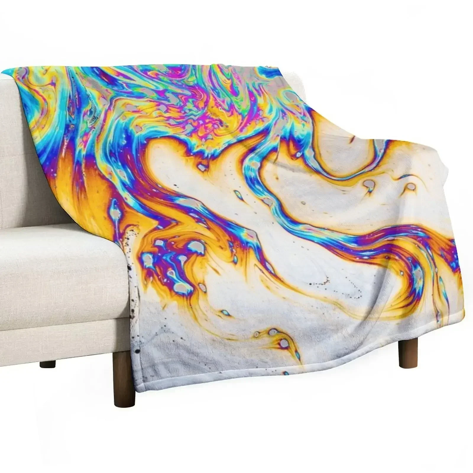 

Oil Spill Throw Blanket blankets ands Tourist for babies christmas gifts Blankets