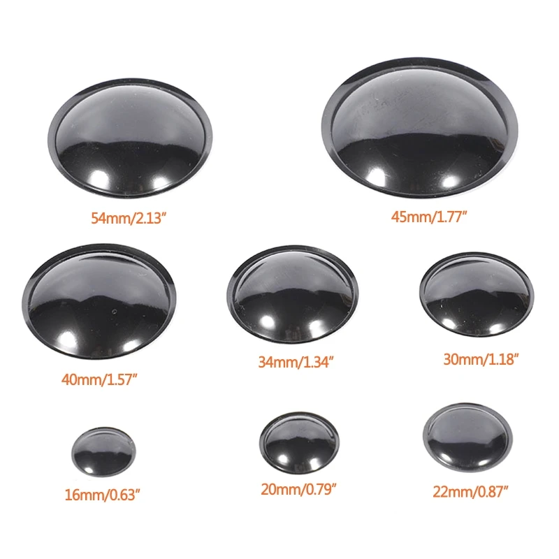 2 szt. Głośnik osłona przeciwpyłowa głośnik osłona przeciwpyłowa czarna myra naprawa osłona przeciwpyłowa średnica 20mm,22mm,30mm,34mm,40mm,45mm,54mm,18mm