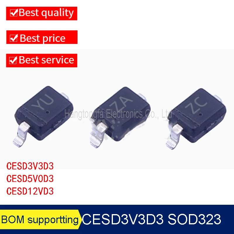 20PCS/LOT CESD3V3D3… - image