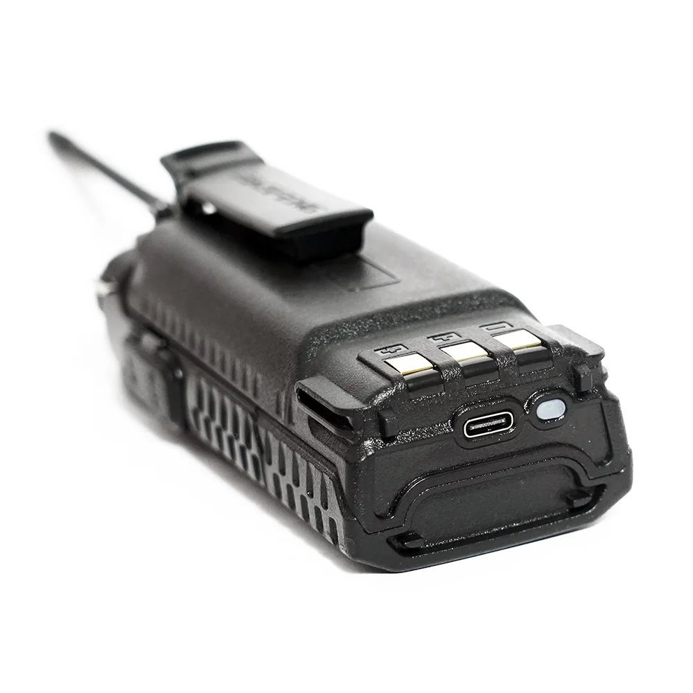 BAOFENG-walkie-talkie UV-5R versión mejorada, batería de 3800mAh Real, soporte de carga tipo C, UV5R, Radios bidireccionales originales