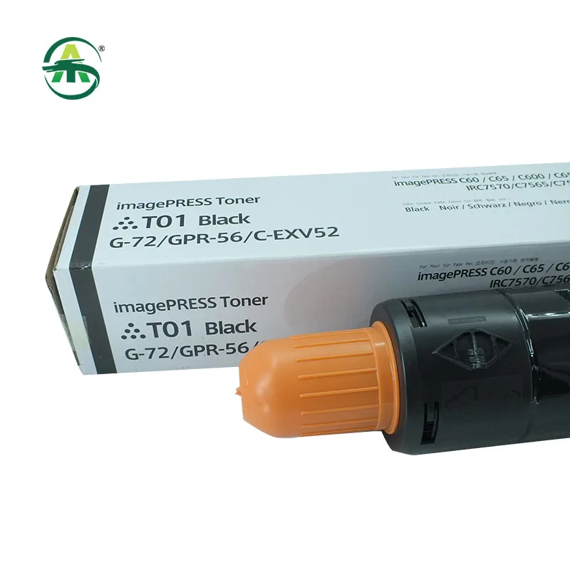 1PC CMY900g G72 56 C-EXV52 GPR Cartucho De Toner Para Canon iR ADV C7765 C7565 7570 7580 DX 7770 7780 Pó De Toner