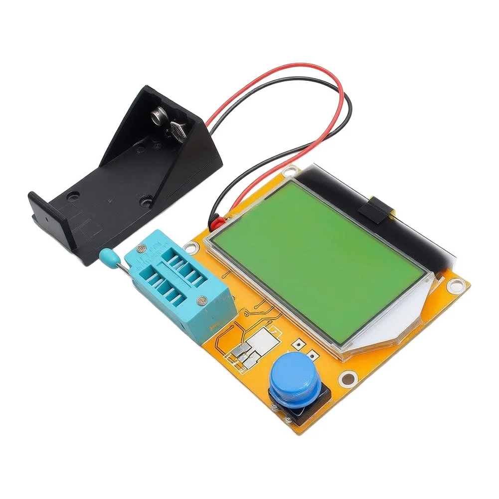 LCRT4 For ESR and Component Parameter Tester for Diodes Transistors Capacitors Inductors Featuring LCD Display