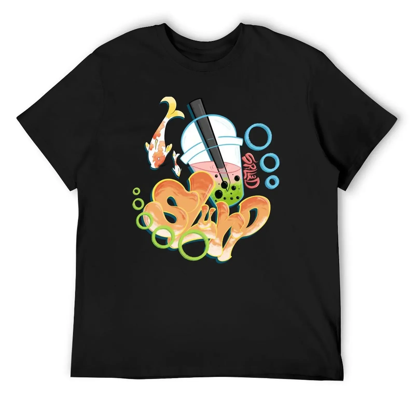 Slurp n Gulp T-Shirt anime clothes quick-drying t shirt men