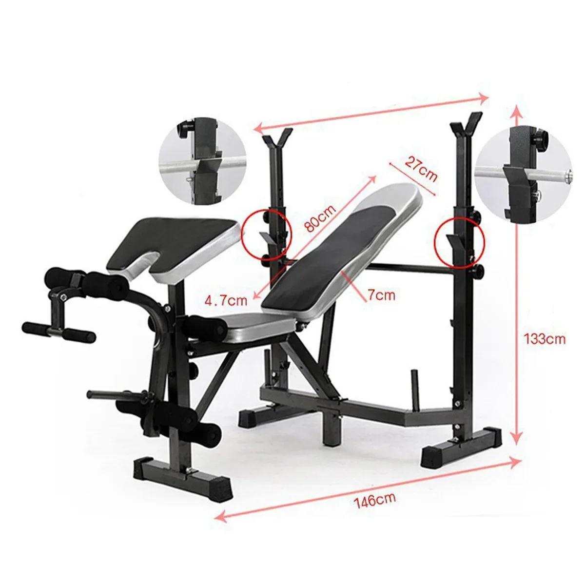 Wholesale portable sit up chest multipurpose gym adjustable foldable incline weight lifting dumbbell bench press equipment