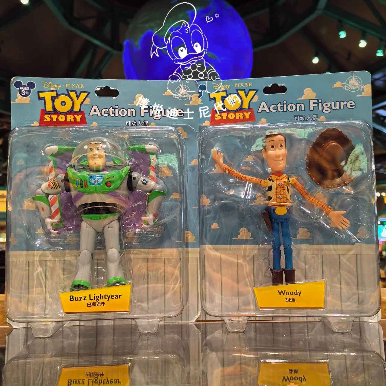 

Disney Toy Story Woody Trish And Buzz Lightyear Cartoon Articulated Action Figures Children Toys Gift In Stock