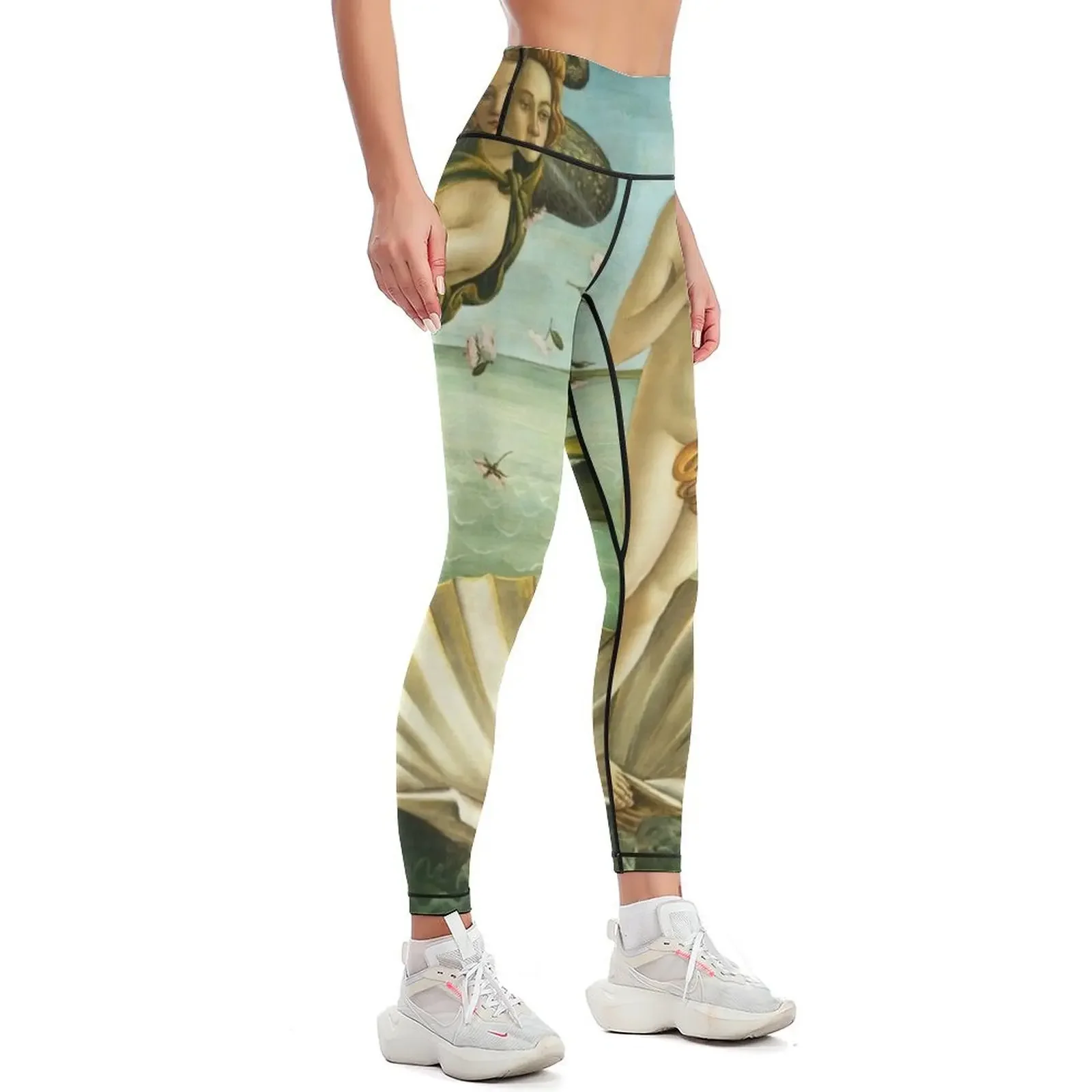 Birth of venus botticelli Leggings Training pants gym wear Womens Leggings