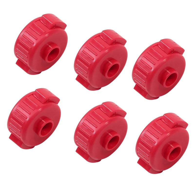 6 قطعة مجموعة طبلة الإفراج بسرعة قبعات الصنج الجوز الصنج تركيب إزالة حامل قبعات المسمار تحديد مشبك أداة الملحقات #6