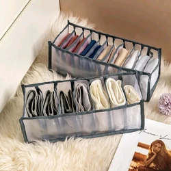 1Pc Dormitory Closet Organizer for Socks Home Separated Underwear Storage Box Organizer Foldable Drawer Organizer Home Storage