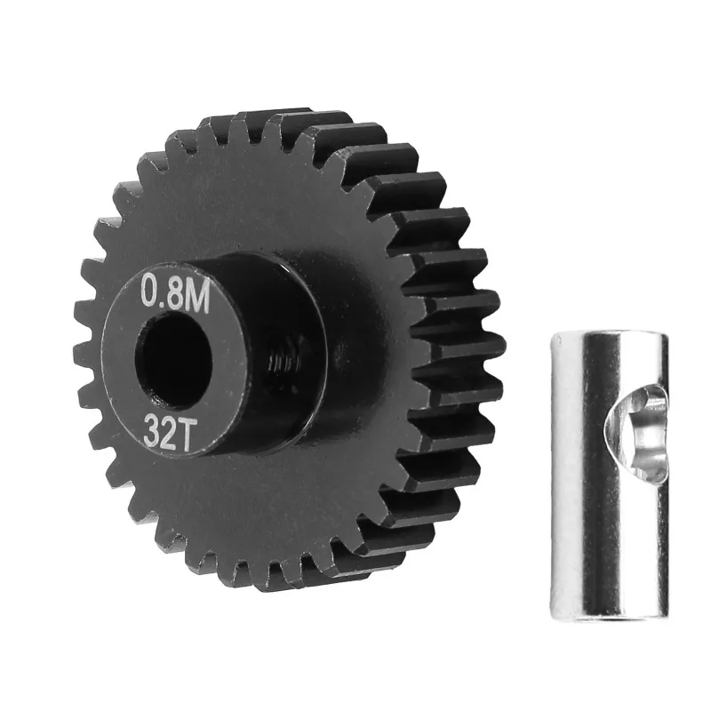 M0,8 gehärteter Stahl 45er # Stirnrad 5 mm Bohrung – für 1/10 RC Monster Truck Crawler Upgrade-Teil – Detail 31