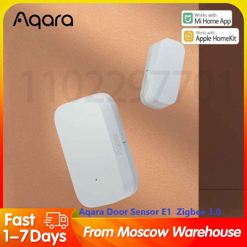 2024 Aqara E1 Smart Door Window Sensor Zigbee 3.0 Version APP Remote Control For Smart Home Work With Mijia APP Apple HomeKit