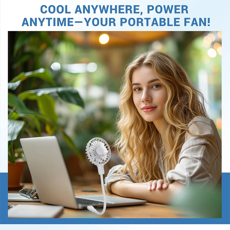 12Pcs Flexible Portable Mini USB Fan for Power Bank Notebook Computer Summer Travel Cooling Gadget Mobile Phone USB Fans