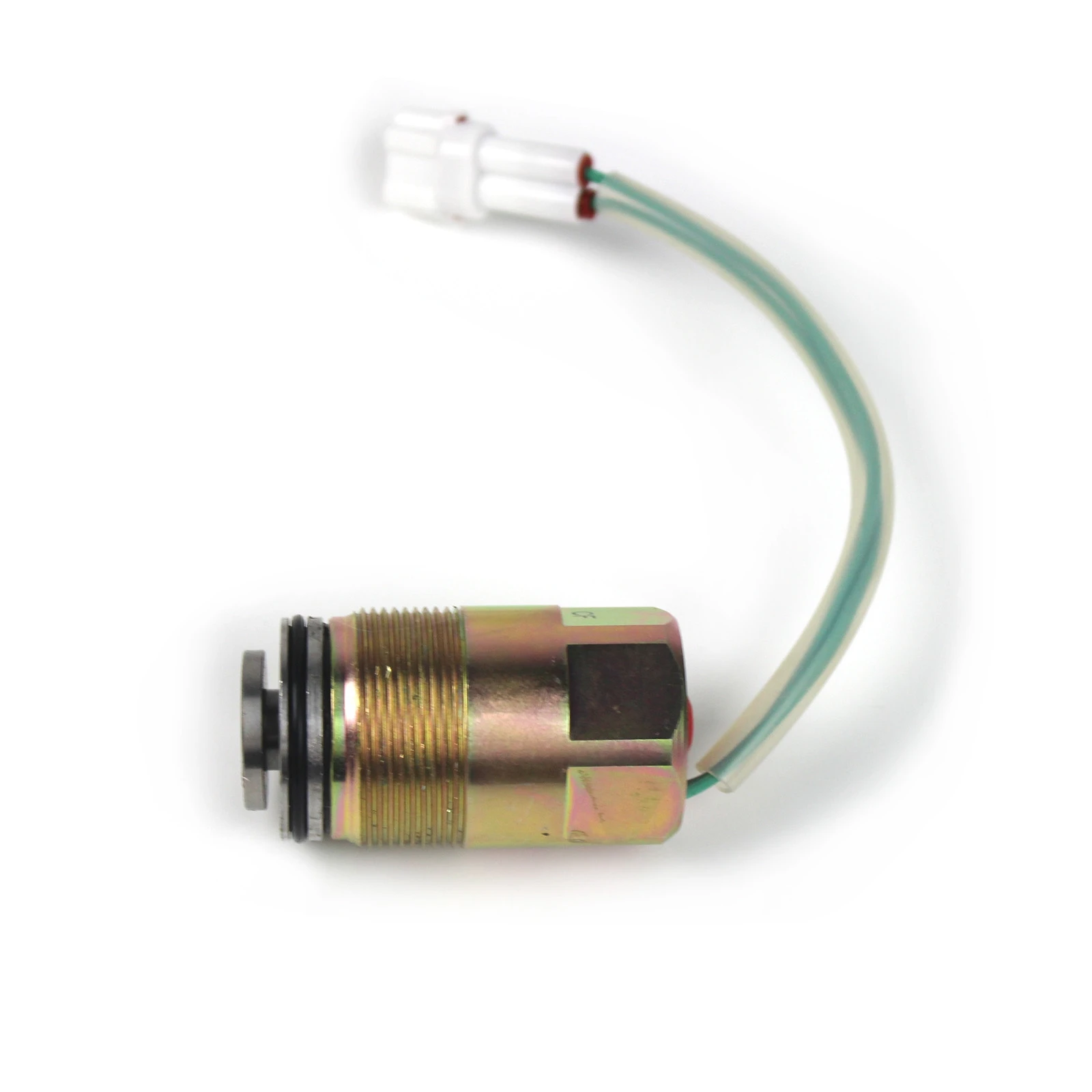 Solenoid Valve For Kobelco Excavator SK200-5/6 DH200-5 R210-5 K3V112 Hydraulic Pump 24V Plug Non Adjustable Screw SKC5/G24-106