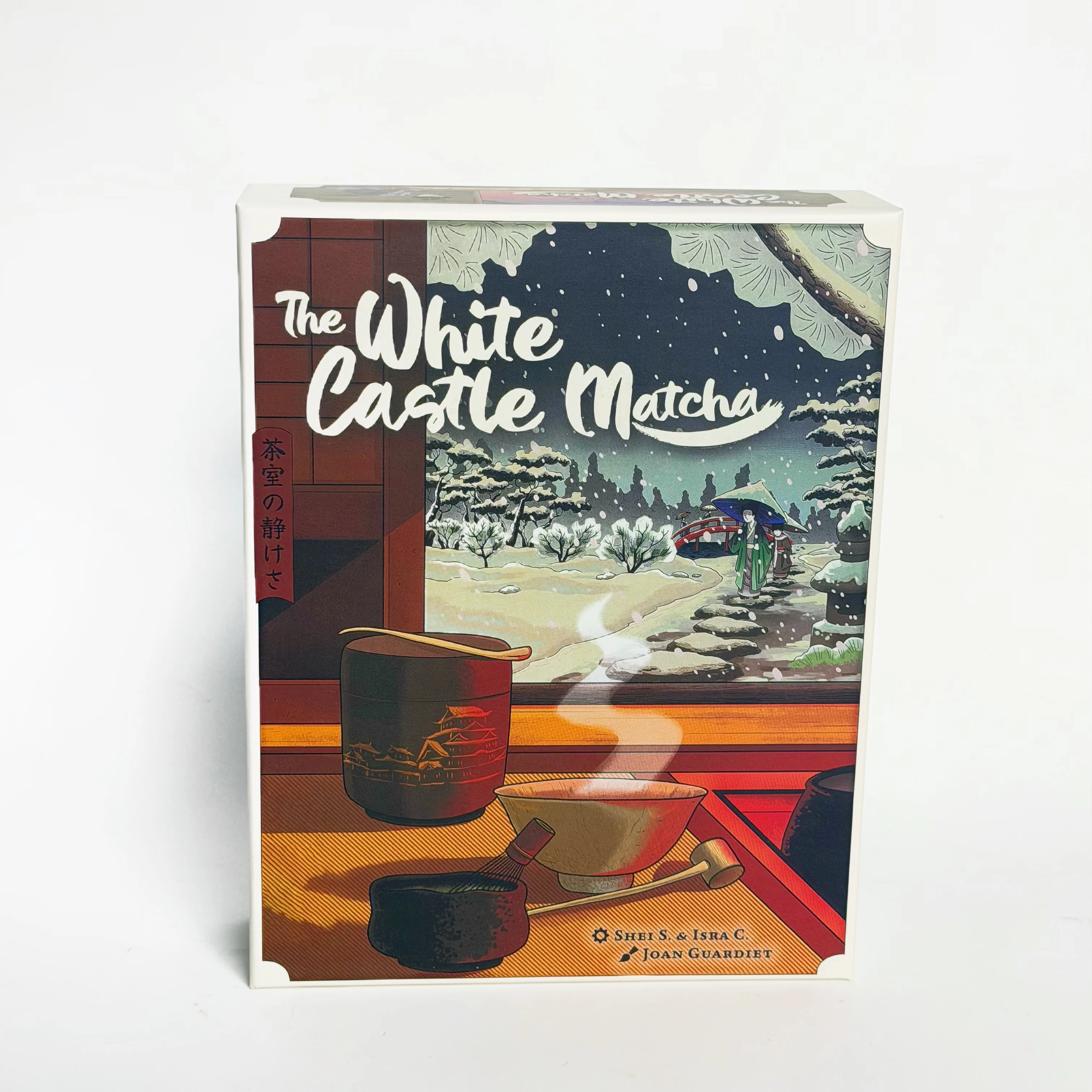 The White Castle Matcha Expansion Board Game, Euro‑Style Competitive Card Game, Sleek Engaging Design, Ideal Birthday Gift